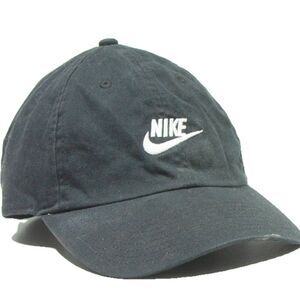 Nike Hat Cap Adjustable Black White